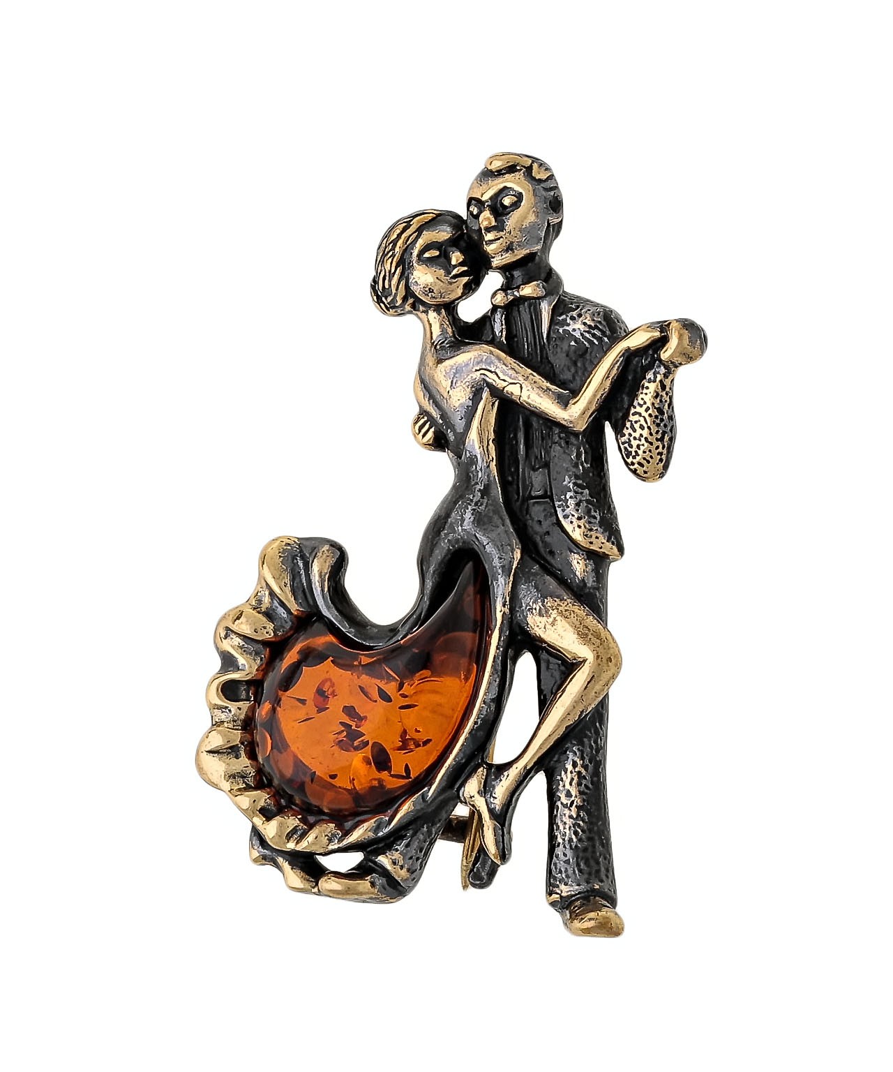 картинка Брошь Парочка Сальса 1638.4 от магазина El Corazon