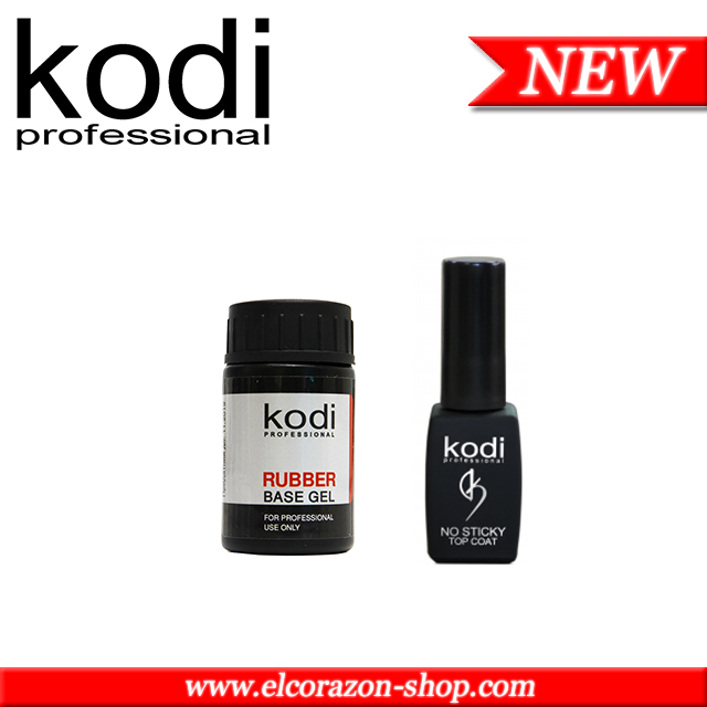 New! Kodi: Base and Top coats for gel polishes!