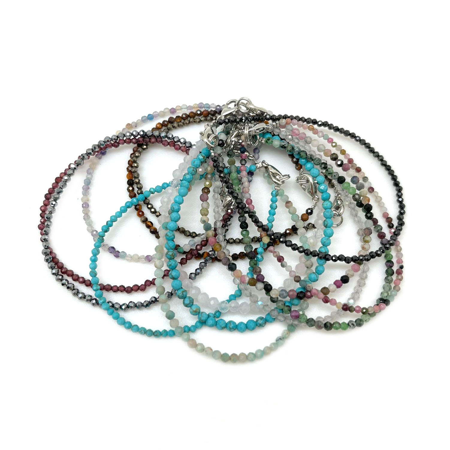 картинка Браслеты наборные из бусин натуральных камней  Bracelet-70 от магазина El Corazon