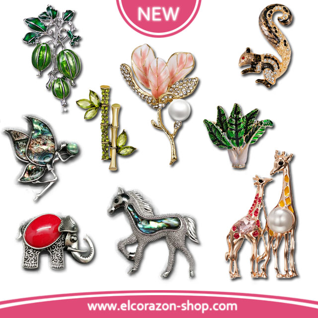 New fashion brooches! 