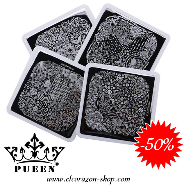 50% OFF on PUEEN Two-sided stamping plates!
