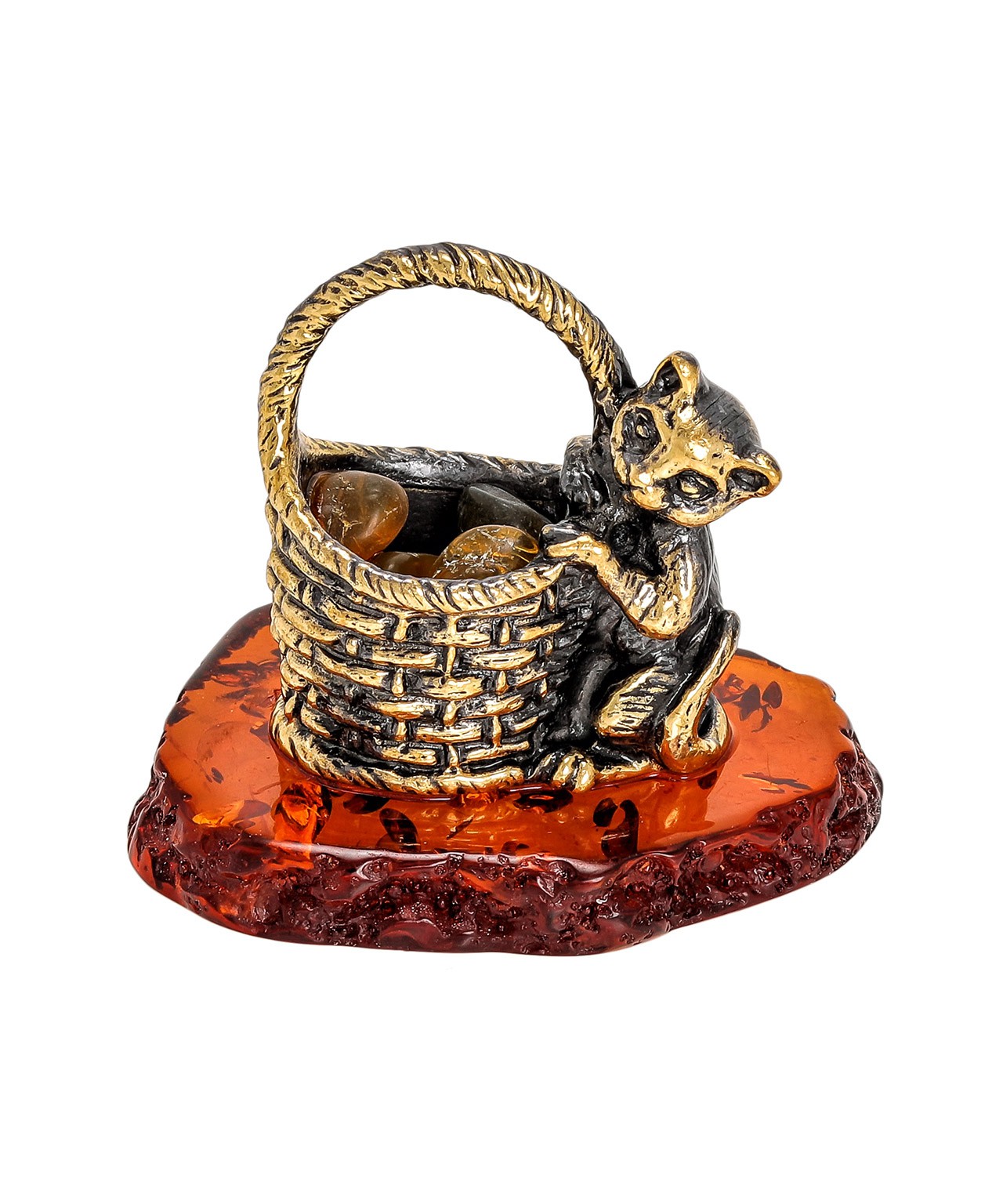 картинка Кошка с Лукошком 1848 от магазина El Corazon