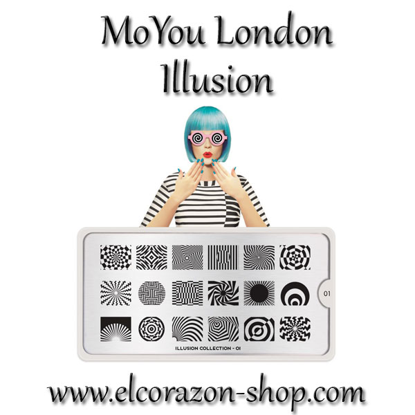 New stamping plates collection MoYou London Illusion!