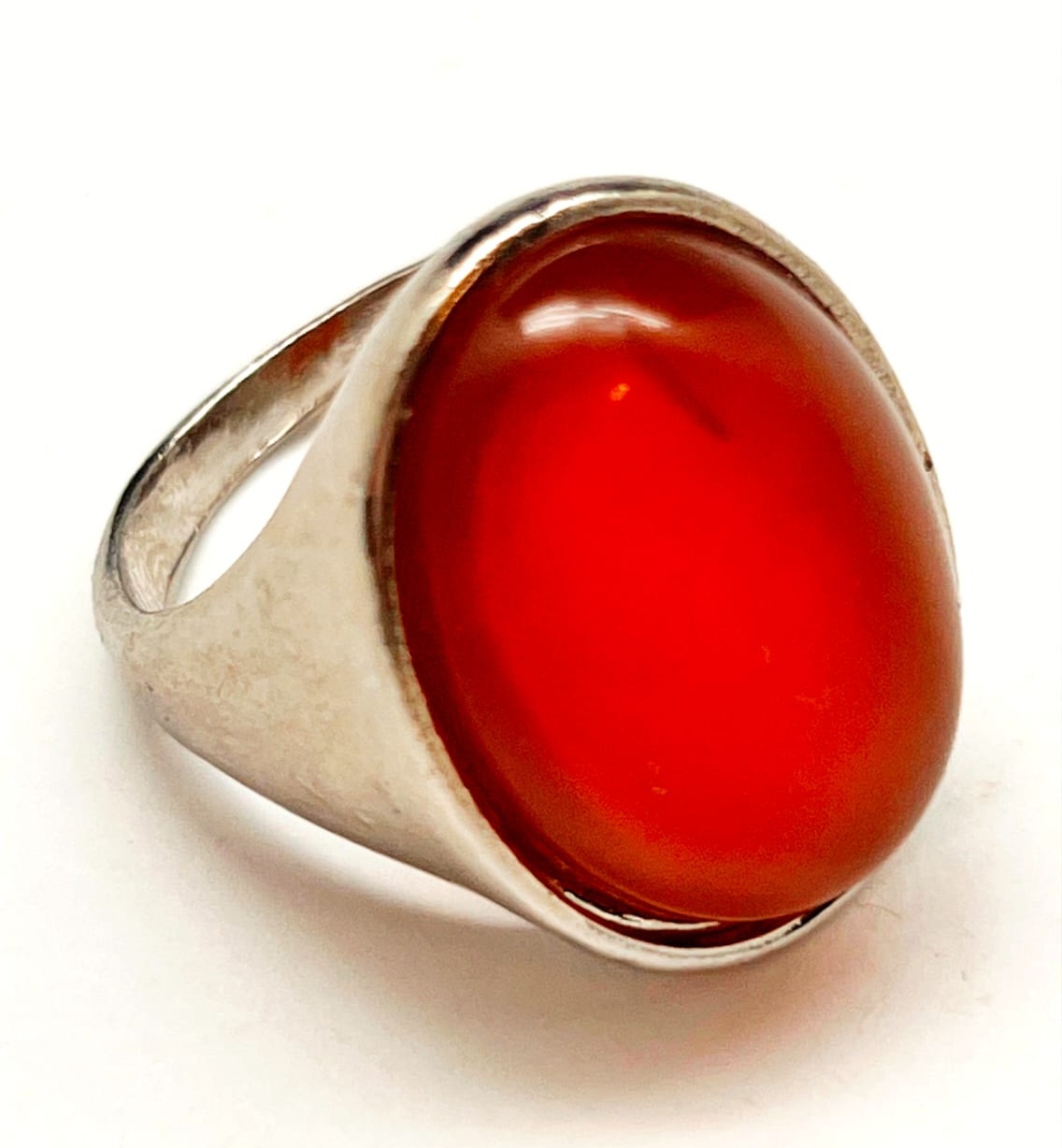 картинка Кольцо из натурального камня сердолик Ring-143-18 от магазина El Corazon