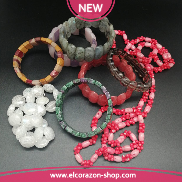 New fashionable jewelry made of natural stones!﻿