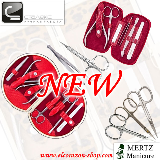 New! Staleks and Mertz manicure and pedicure tools!