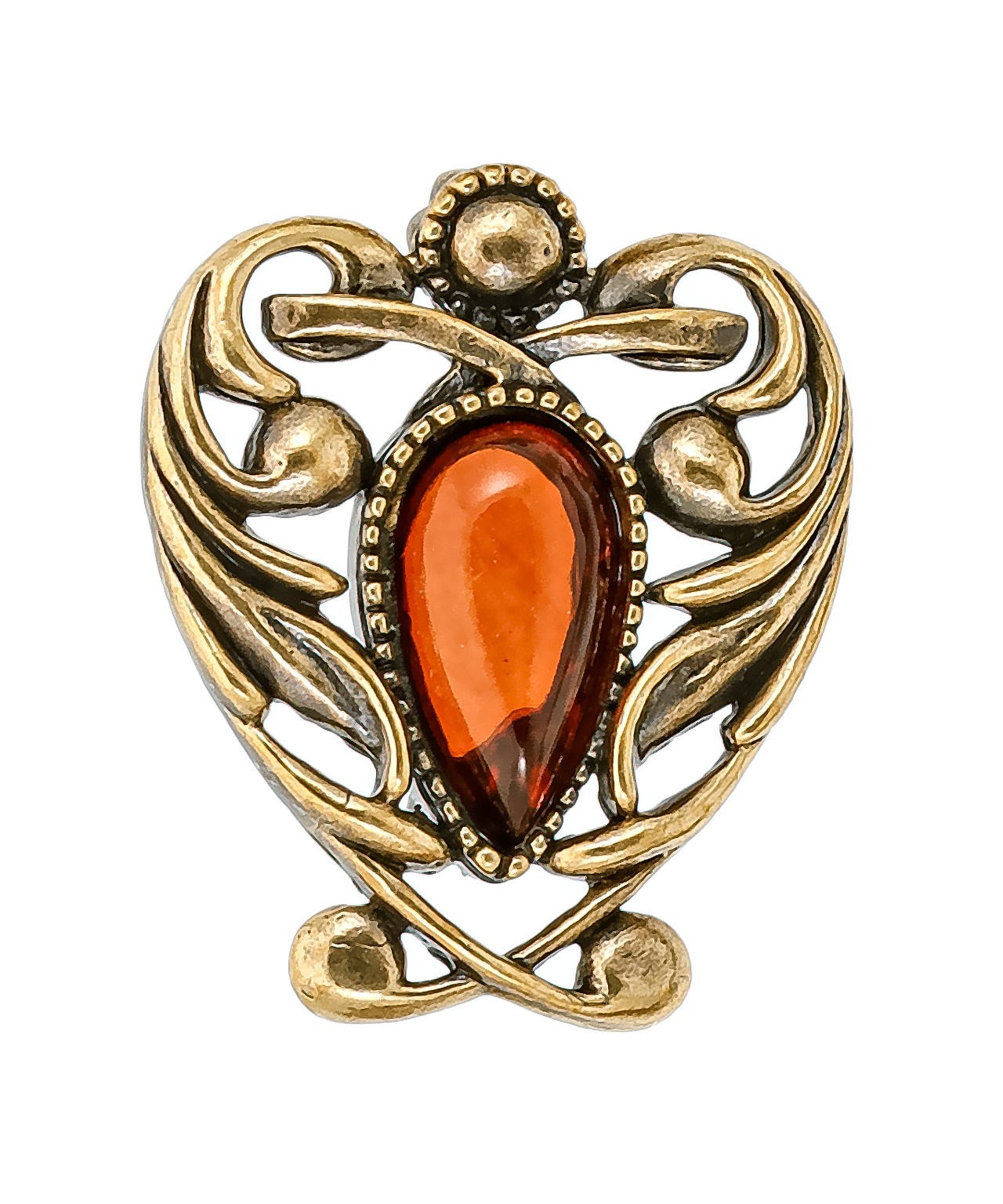 картинка Брошь Вензель 876.4 от магазина El Corazon