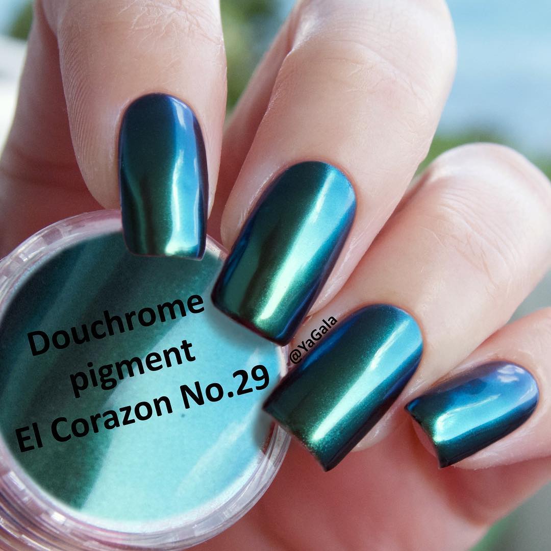 картинка El Corazon Перламутры для дизайна ногтей или для втирки (шиммеры) в баночке №pb-29, 2 г от магазина El Corazon