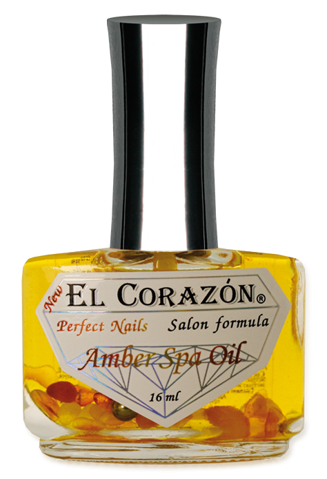 картинка El Corazon Perfect Nails №437 Мультивитаминная СПА-сыворотка для безобрезного маникюра с янтарем и лечебными маслами "Amber Spa Oil" 16 мл от магазина El Corazon