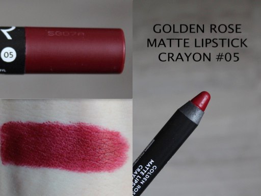 картинка Golden Rose 05 Матовая помада-карандаш для губ Matte Lipstick Crayon от магазина El Corazon