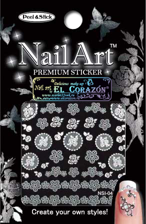 картинка EL Corazon Самоклеющиеся наклейки NSI-W-04 от магазина El Corazon