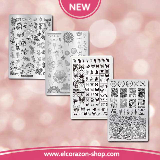 New stamping plates from Flowers!