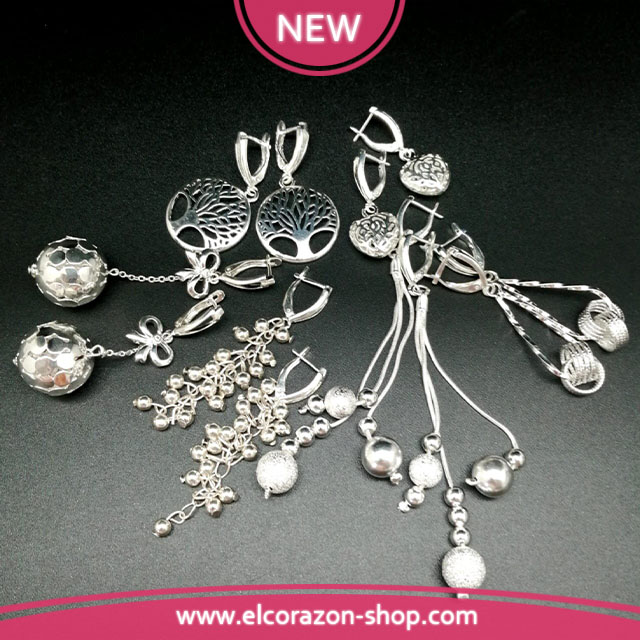 New silver earrings!