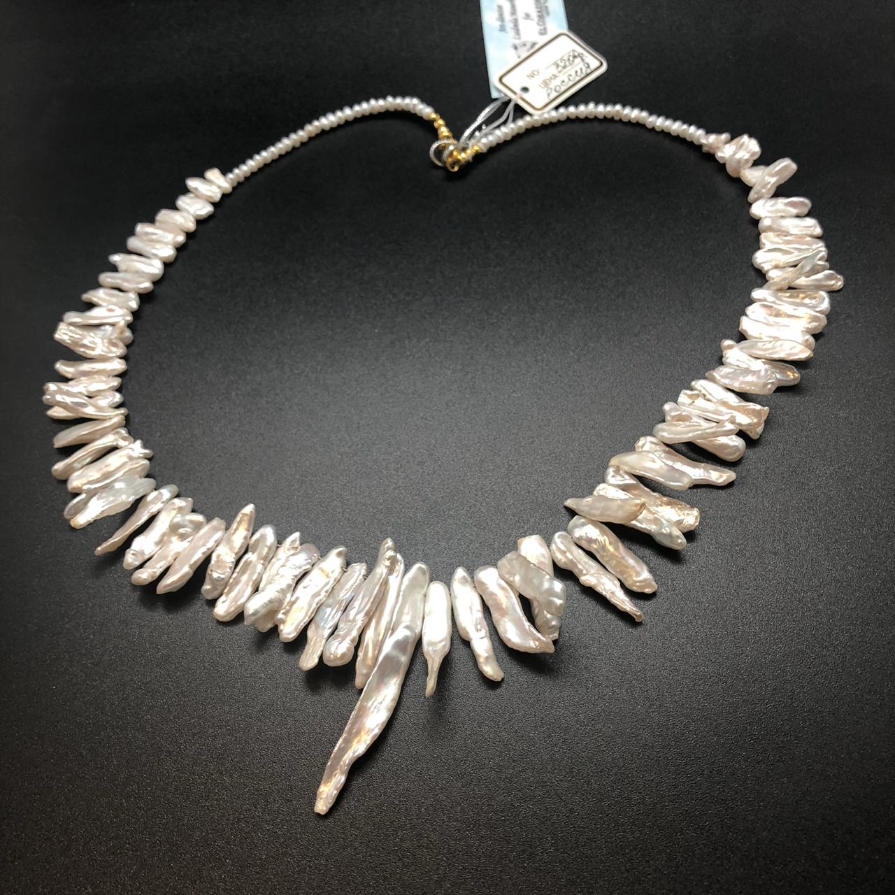 картинка Ожерелье из натурального Перламутра 56 см от магазина El Corazon