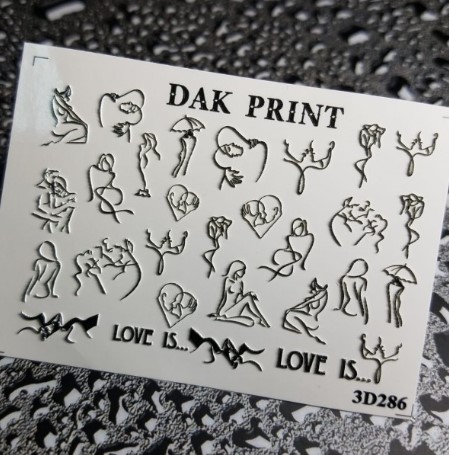 картинка Dak Print Слайдер Дизайн 3D 286 от магазина El Corazon