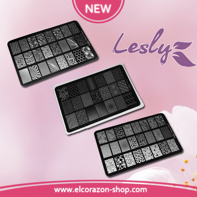 New Lesly Stamping Plates!