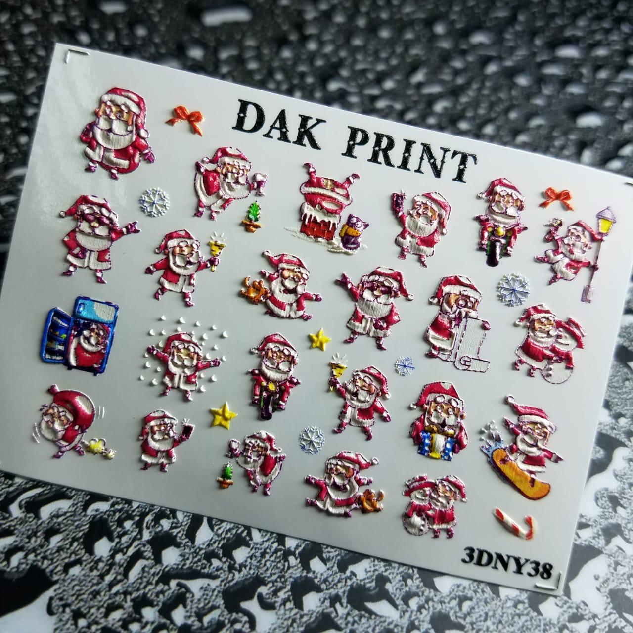 картинка Dak Print Слайдер дизайн 3D NY38 от магазина El Corazon