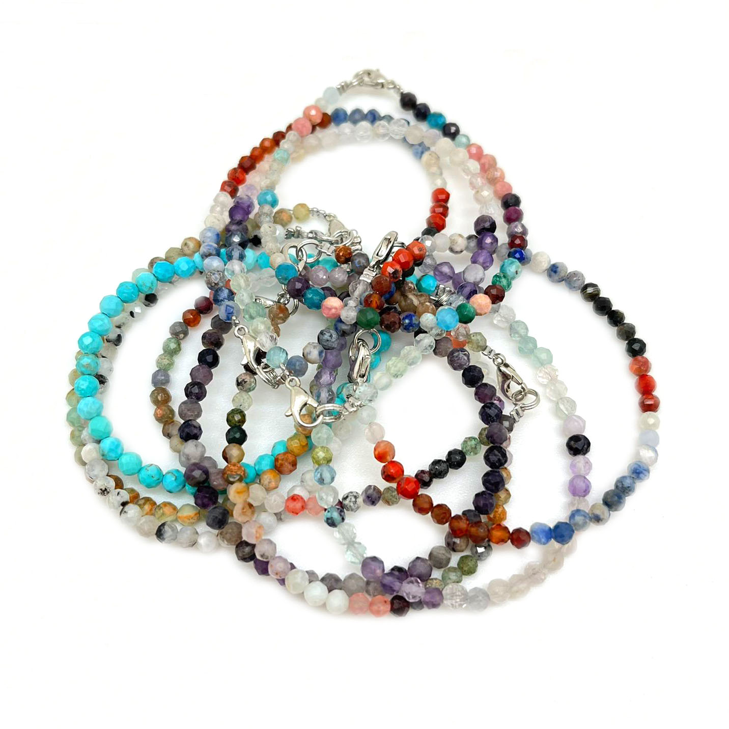 картинка Браслеты наборные из бусин натуральных камней  Bracelet-69 от магазина El Corazon
