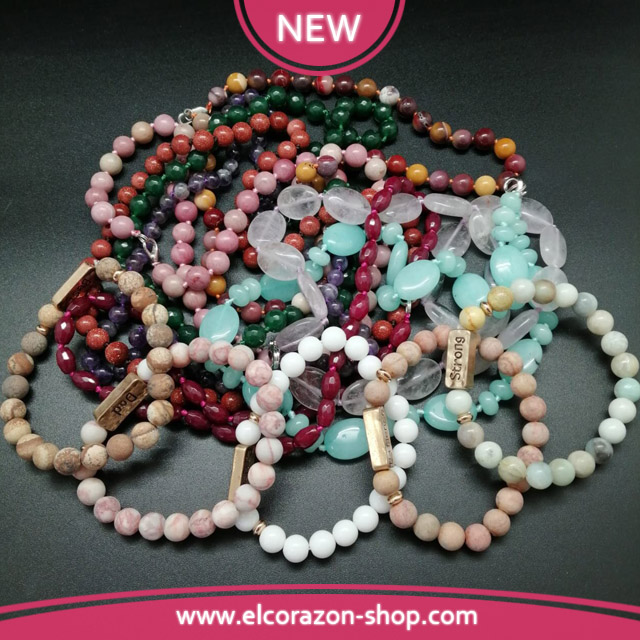New jewelry made from natural stones!﻿