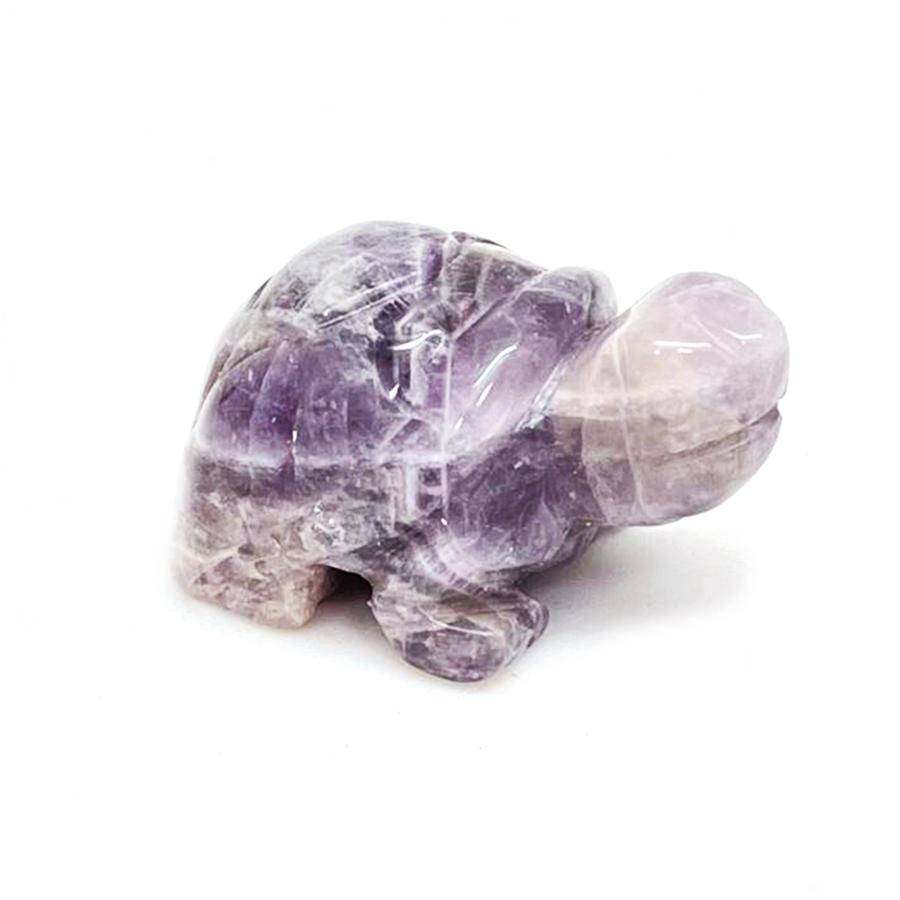 картинка "Черепаха-оберег" Сувенир Elit из натурального камня аметист Sr-Turt-5 от магазина El Corazon