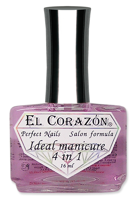 картинка El Corazon Perfect Nails №427 Восстановитель с хитозаном "Ideal manicure 4 in 1" 16 мл от магазина El Corazon