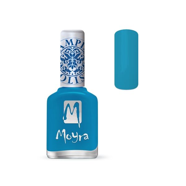 картинка Moyra Лак для стемпинга №SP22 Turquoise 12 мл  от магазина El Corazon