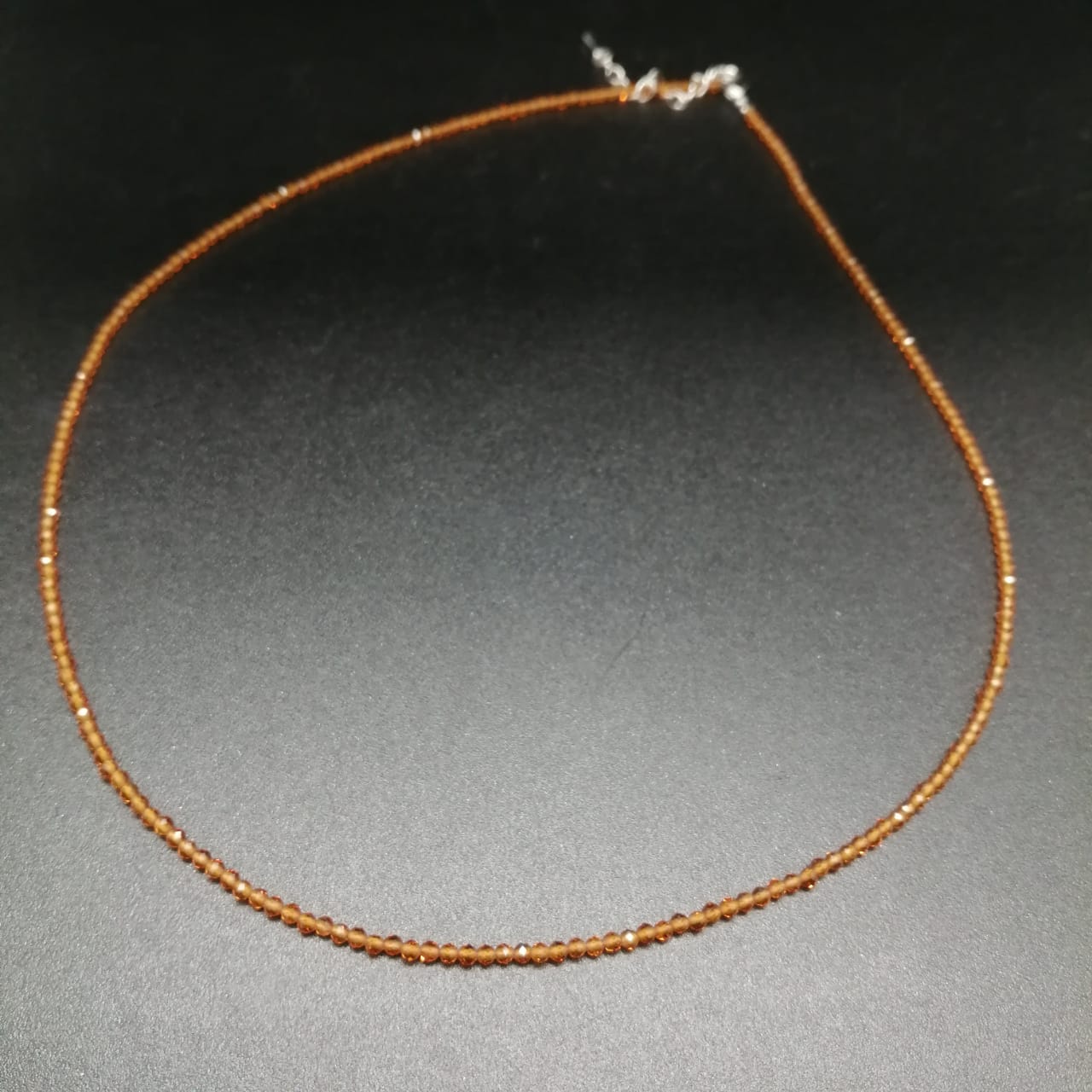 картинка Ожерелье - нитка 45 см из Цитрина ШП400-04 от магазина El Corazon