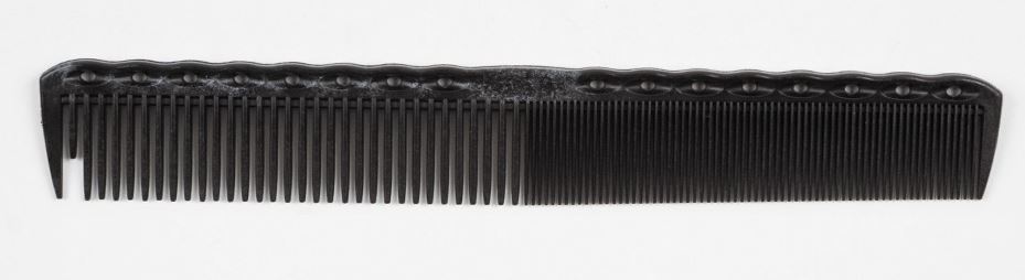 картинка Zinger Расческа прямая, черная PS-346-C  black Carbone от магазина El Corazon