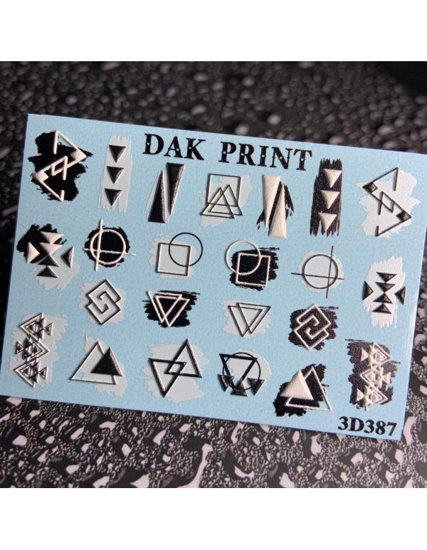картинка Dak Print Слайдер дизайн 3D 387 от магазина El Corazon