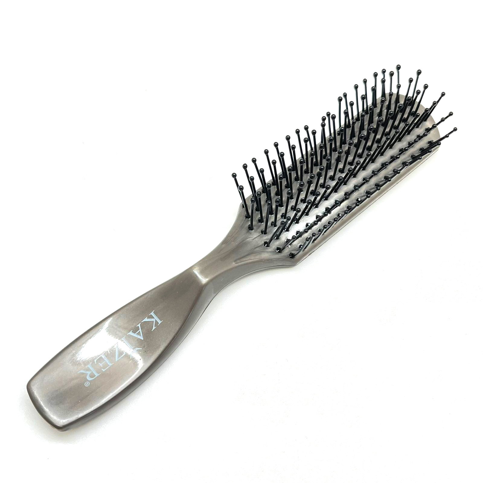 картинка Kaizer Массажная Щетка для волос 9114 серая Brush158 от магазина El Corazon