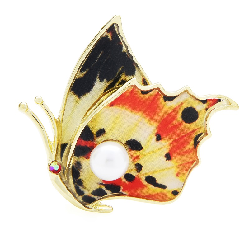 картинка Брошь Бабочка, multicolor от магазина El Corazon