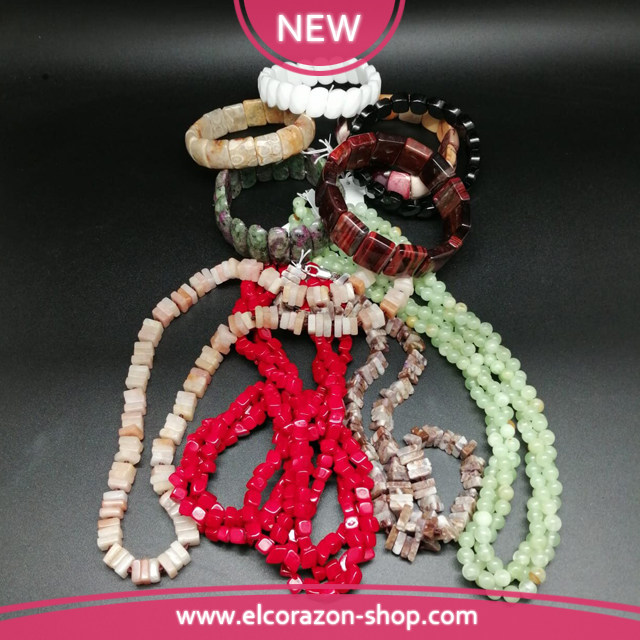 New jewelry made from natural stones!