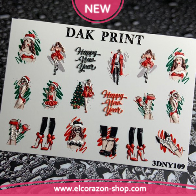 New Christmas slider designs from Dak Print!