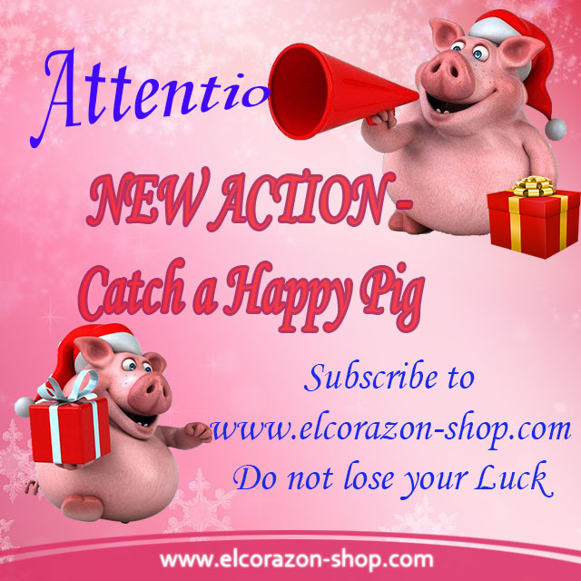 Action - Catch a happy pig !!!