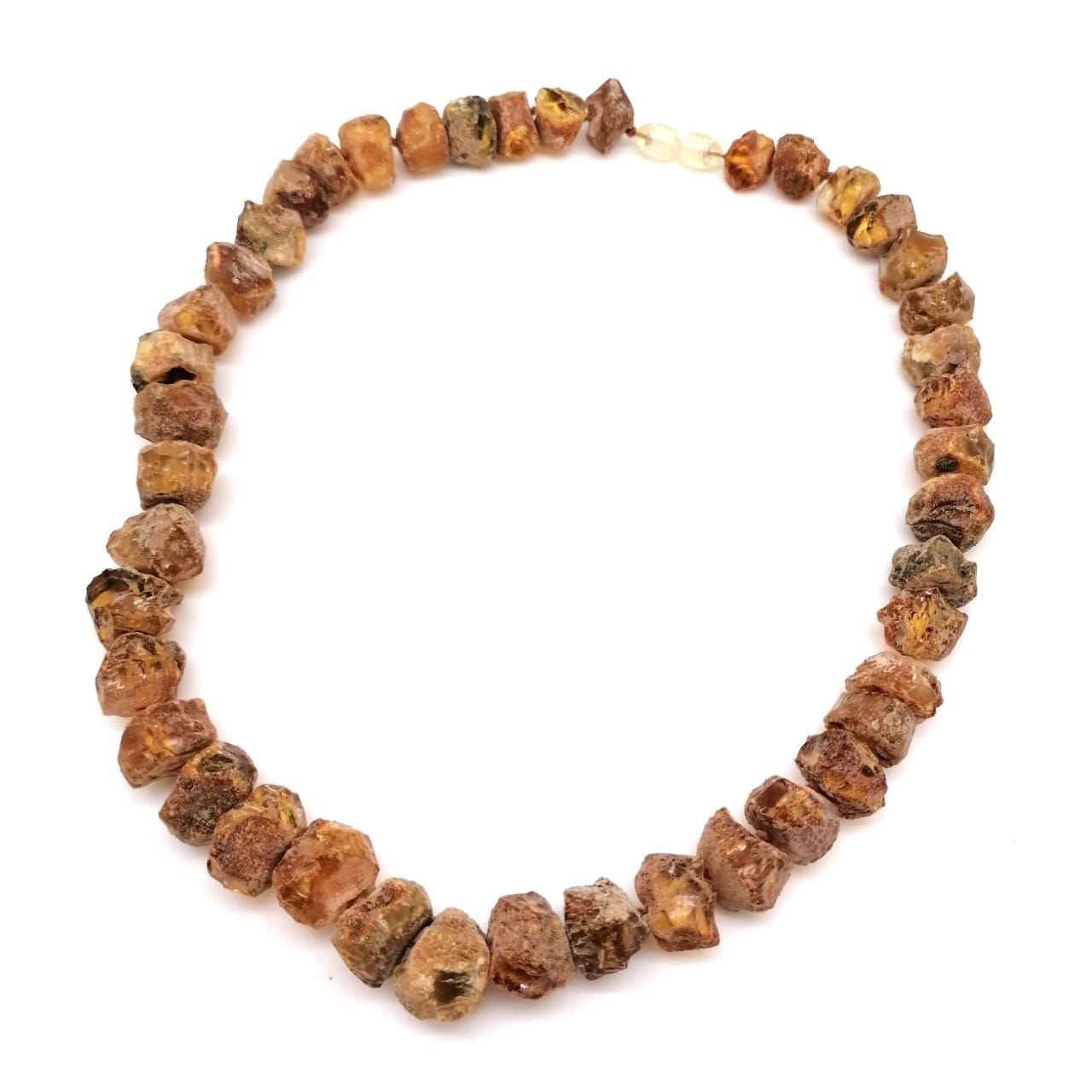 картинка Ожерелье из крупных бусин лечебного янтаря, 48 см от магазина El Corazon