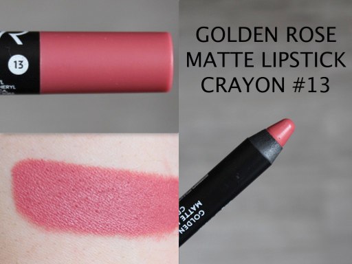 картинка Golden Rose 13 Матовая помада-карандаш для губ Matte Lipstick Crayon от магазина El Corazon