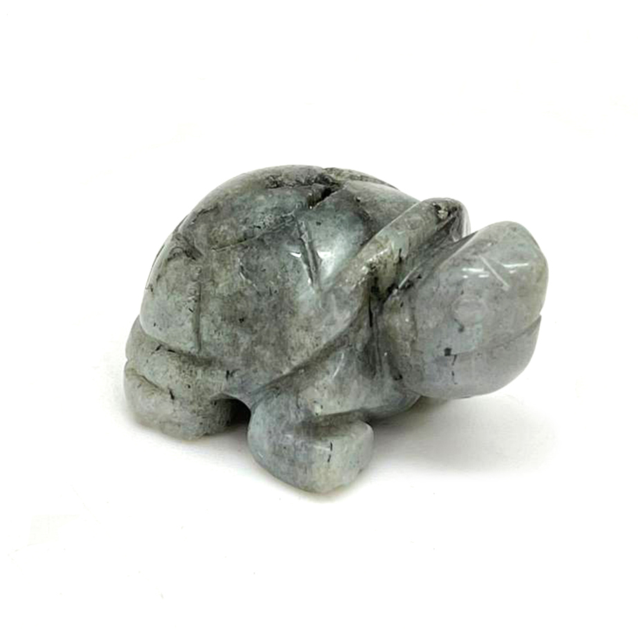 картинка "Черепаха-оберег" Сувенир Elit из натурального камня лабрадорит Sr-Turt-21 от магазина El Corazon