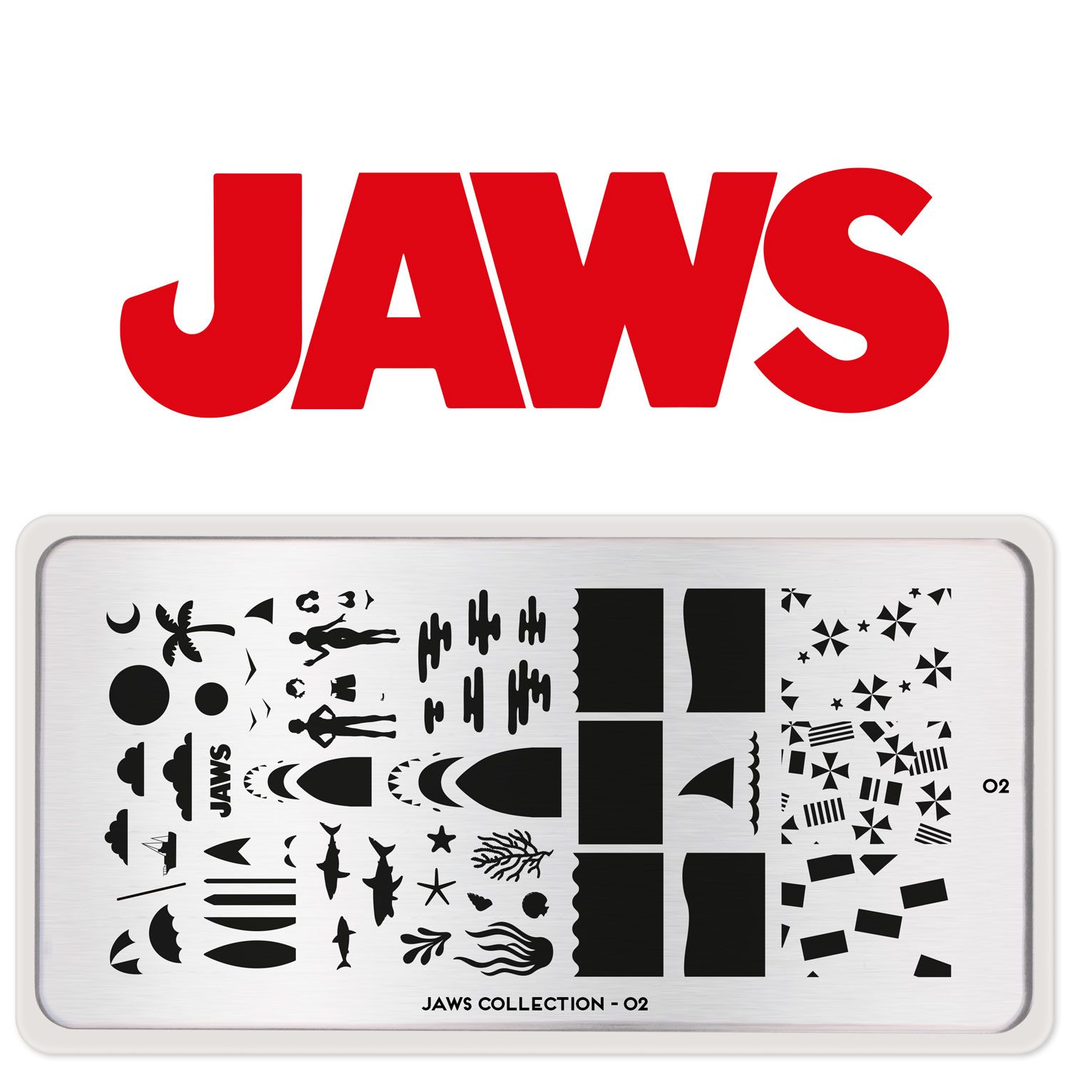 картинка MoYou London Jaws №02 Пластина для стемпинга от магазина El Corazon