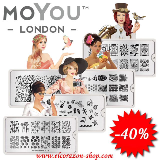 More stamping plates MoYou London with 40% discount!