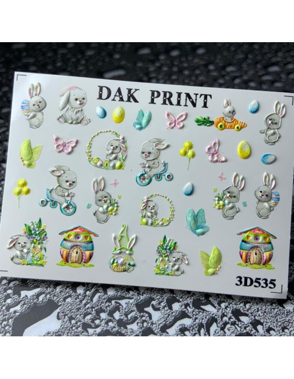 картинка Dak Print Слайдер дизайн 3D 535 от магазина El Corazon