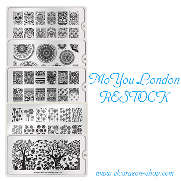 MoYou London Stamping plates Restock!