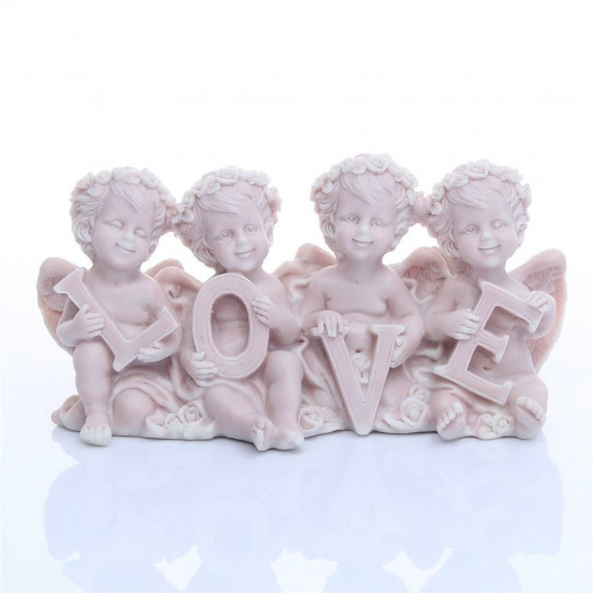 картинка Четыре ангелочка "LOVE" Sang-25 от магазина El Corazon