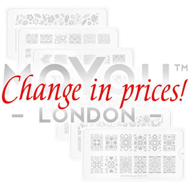 Change in prices of MoYou London