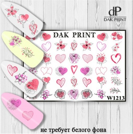 картинка Dak Print Слайдер Дизайн W1213 от магазина El Corazon