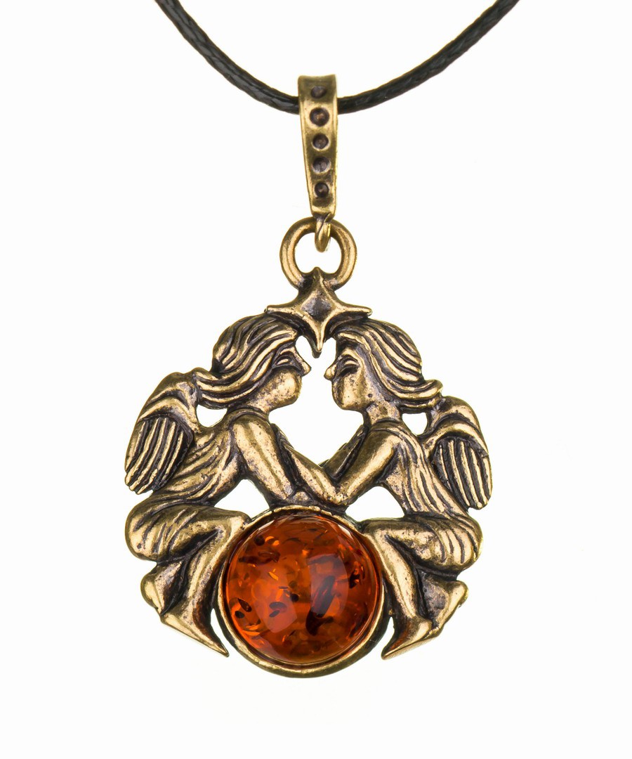 картинка Подвеска Знак зодиака Близнецы 586.5 от магазина El Corazon