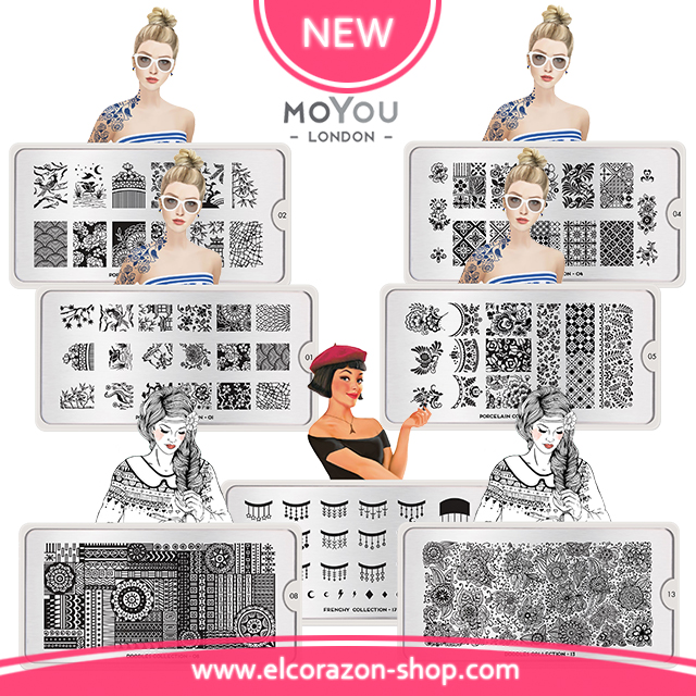 New and restock MoYou London stamping plates!