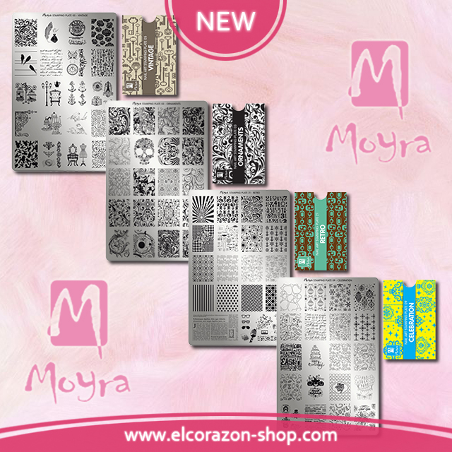 New stamping plates MOYRA!