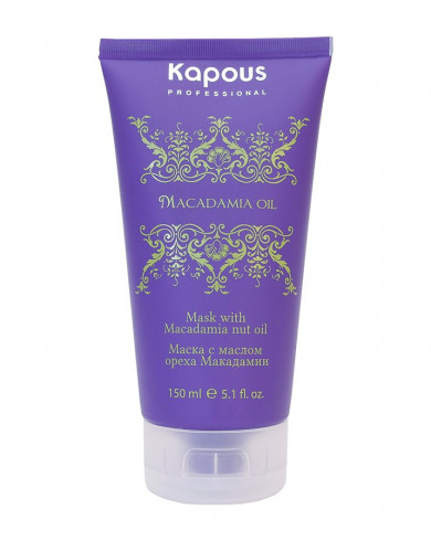 картинка Kapous Professional 150 мл, Маска для волос с маслом ореха макадамии серии "Macadamia Oil" от магазина El Corazon