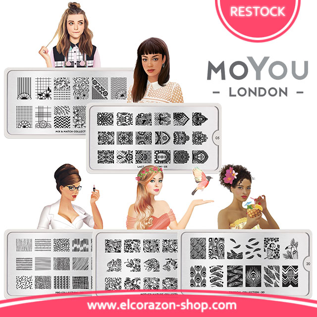 Restock MoYou London stamping plates!
