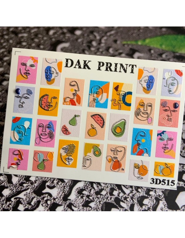 картинка Dak Print Слайдер дизайн 3D 515 от магазина El Corazon